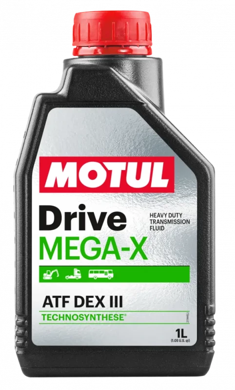 MOTUL Drive Mega-X ATF DEX III Liquide de Direction Assistée Et Boîte Vitesses Automatique 1L