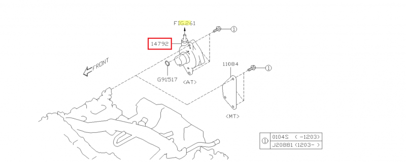 SUBARU Pompe à Vide Pour Les BRZ et Toyota GT86 2013-2019