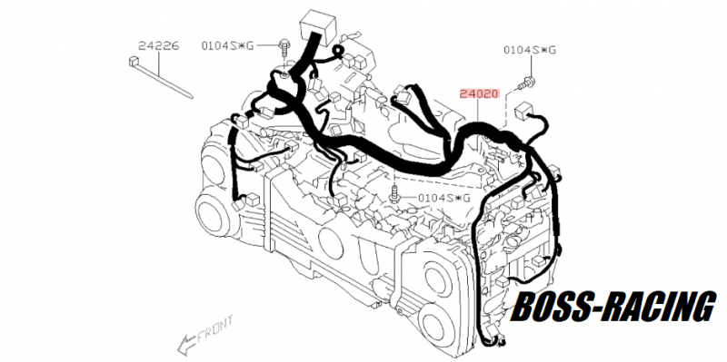 SUBARU Faisceau Moteur STI 2008-2012