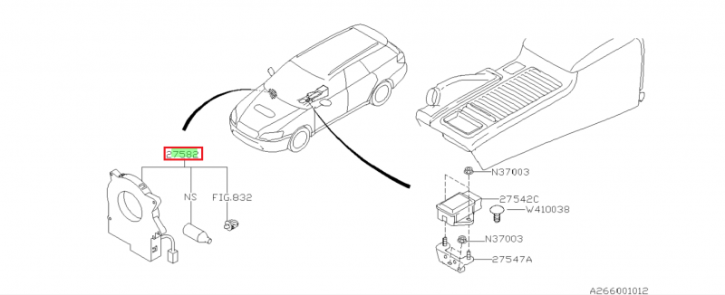 SUBARU Capteur Angle De Braquage Volant IMPREZA Diesel 2.0D WRX et STI 2008-2014
