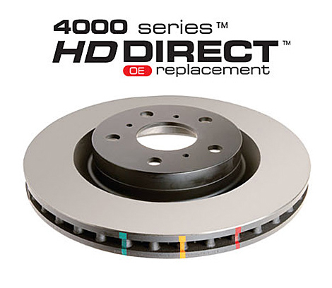 DBA Series 4000 Disque Frein Arrière Lisse 290 mm SUBARU IMPREZA WRX 2001-2007