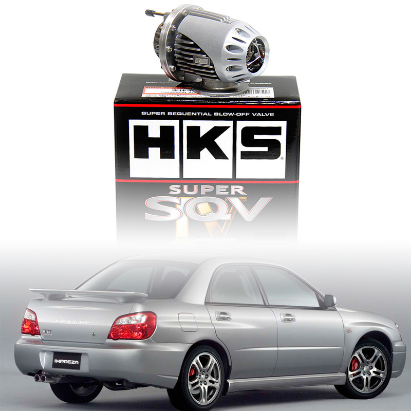 HKS Super SQV4 Dump Valve Authentique SUBARU IMPREZA WRX 2001-2007 et STI 2001-2019