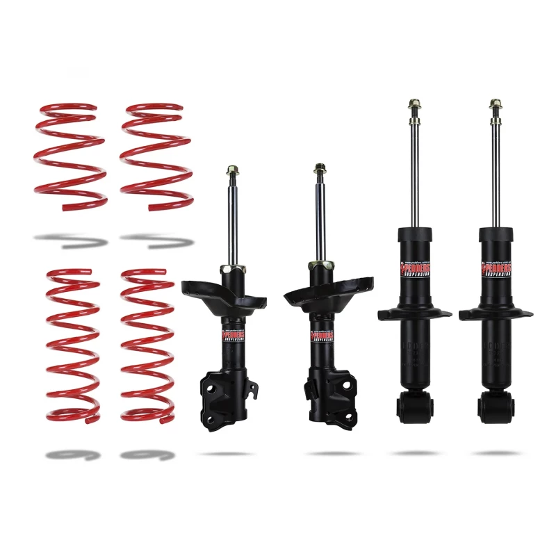 PEDDERS Kit Suspension Avant Abaissé Pour SUBARU IMPREZA GE et GH 2008-2011