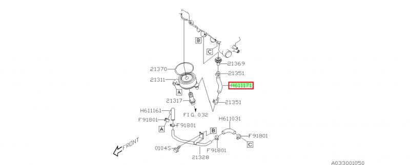 SUBARU Durite Eau Entre La Modine Et Le Bloc Moteur Des IMPREZA WRX 2008-2010 Et STI 2008-2019
