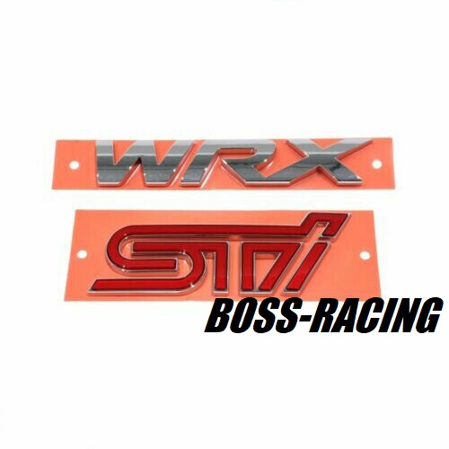 SUBARU Logo WRX STI De Coffre Bas Arrière Droite STI 2008-2014
