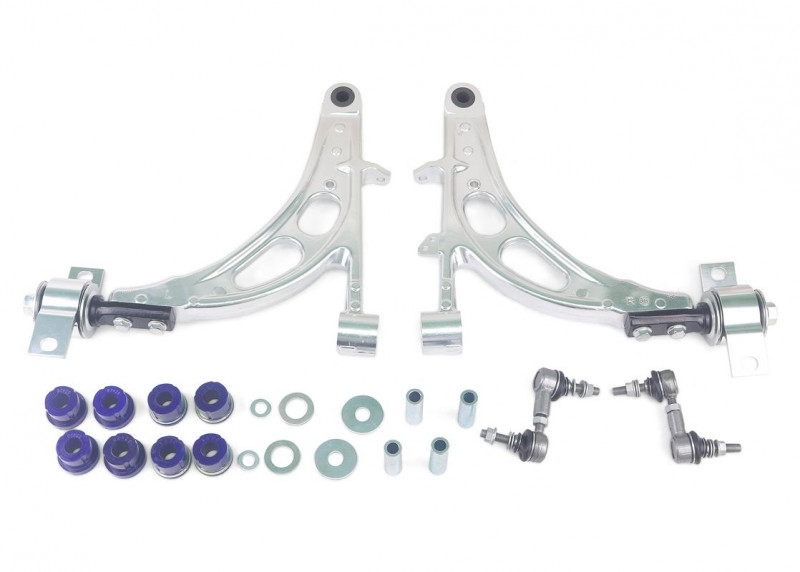 SUPERPRO Kit Complet Triangle Bras Suspension Aluminium Renforcé Avec Biellettes Renforcées Pour Les SUBARU IMPREZA WRX Et STI 2001-2007