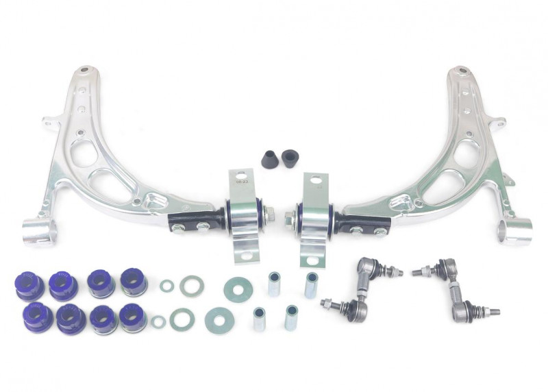 SUPERPRO Kit Complet Triangle Bras Suspension Aluminium Renforcé Avec Biellettes Renforcées Pour Les SUBARU IMPREZA WRX Et STI 2001-2007
