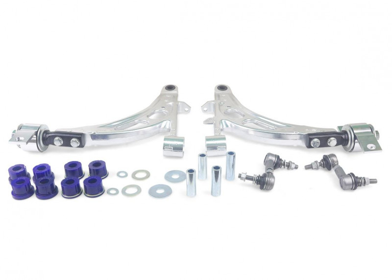 SUPERPRO Kit Complet Triangle Bras Suspension Aluminium Renforcé Avec Biellettes Renforcées Pour Les SUBARU IMPREZA WRX Et STI 2001-2007