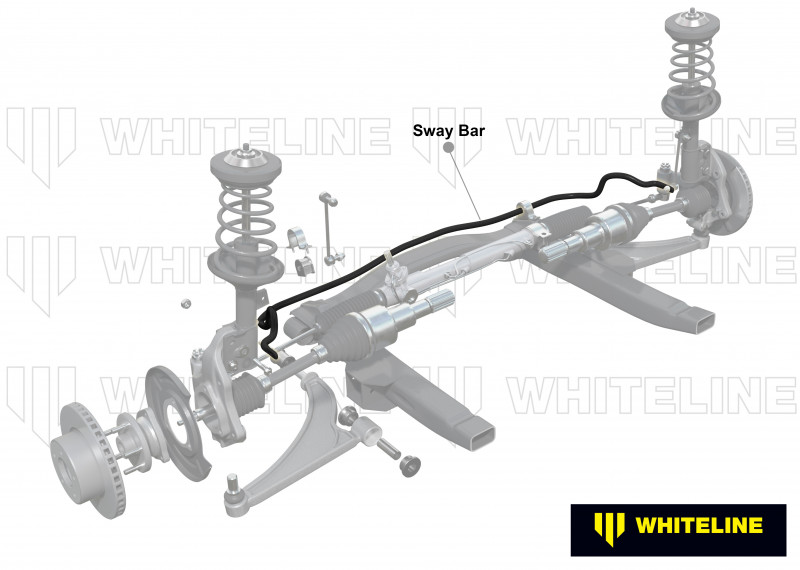 WHITELINE Barre Stabilisatrice Avant 22MM SUBARU IMPREZA GT 1993-2000
