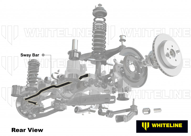 WHITELINE Barre Stabilisatrice Arrière SUBARU IMPREZA WRX et STI 2008-2018