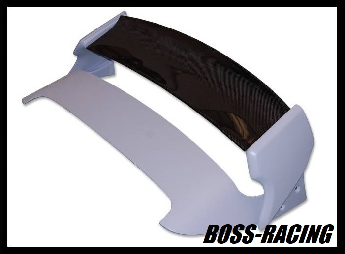 CarbonWorks Becquet Avec Lame Supérieur En Carbone Lame Pour SUBARU IMPREZA 2.0 TD et WRX et STI 2008-2010