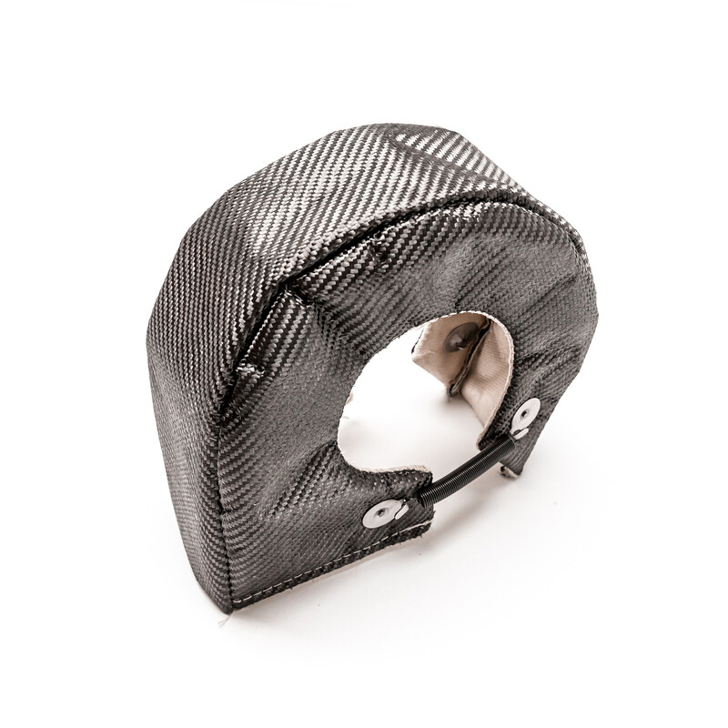 COOLING SOLUTIONS Chaussette Couverture Isolante Thermique En Fibre De Carbone Pour Coque Echappement De Turbo
