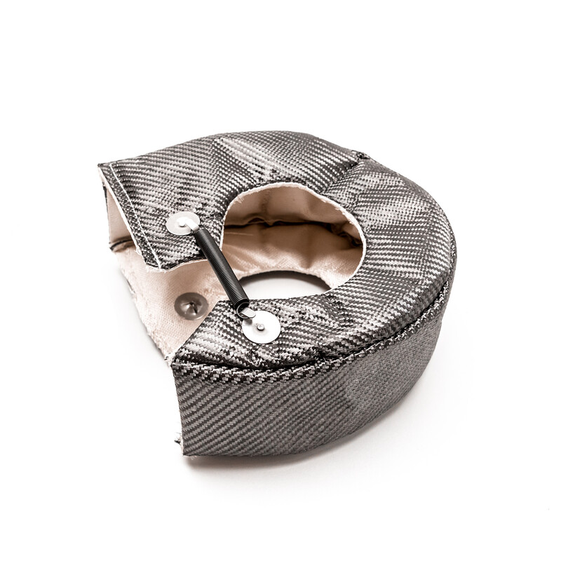COOLING SOLUTIONS Chaussette Couverture Isolante Thermique En Fibre De Carbone Pour Coque Echappement De Turbo