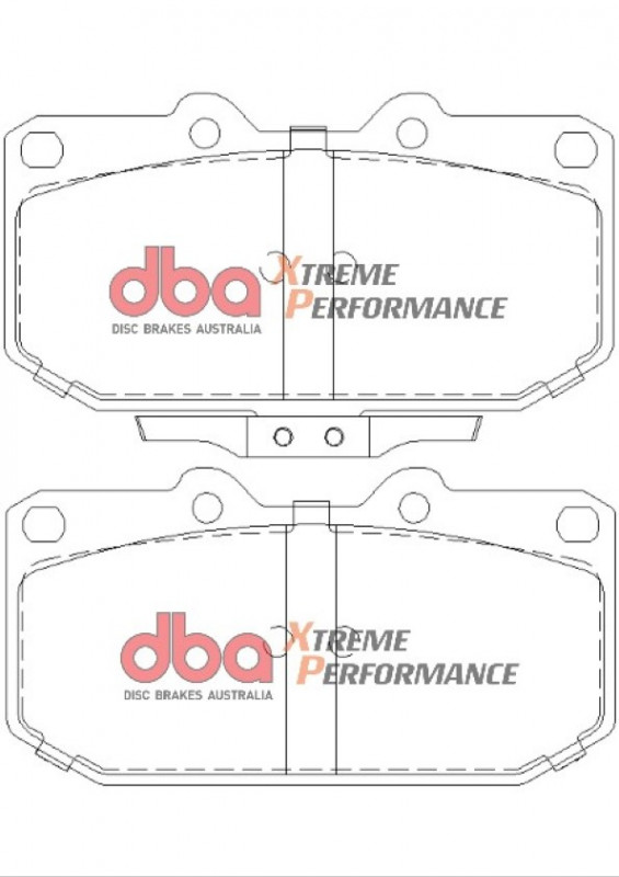 DBA XP Type ECE R90 Kit Plaquette Frein Avant SUBARU IMPREZA GT 1999-2000 Et WRX 2001-2007