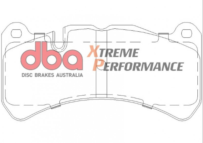 DBA XP Type ECE R90 Kit Plaquette Frein Avant SUBARU IMPREZA STI 2017-2021