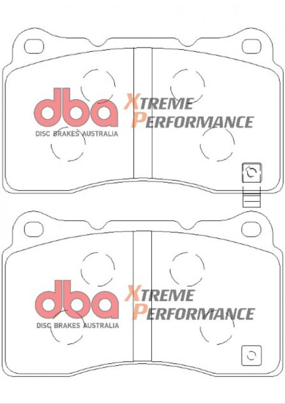 DBA XP Type ECE R90 Kit Plaquette Frein Avant SUBARU IMPREZA STI 2001-2016 et MITSUBISHI LANCER EVOLUTION 4-10
