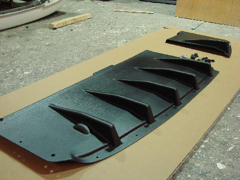 Diffuseur Arrière ABS SUBARU IMPREZA WRX et STI 2001-2002
