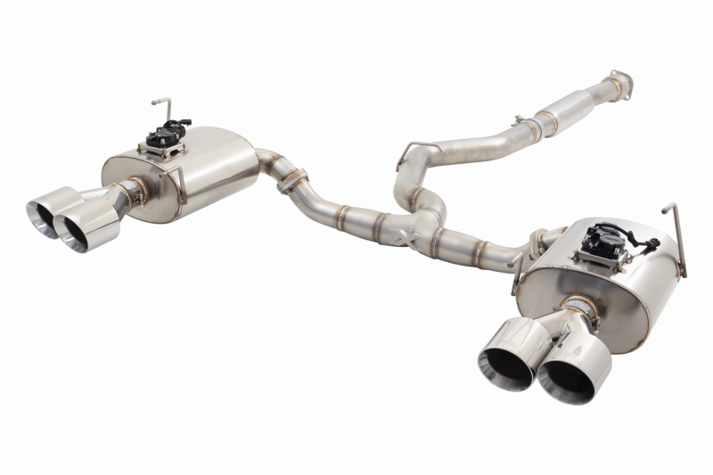 XFORCE CAT-BACK LIGNE ÉCHAPPEMENT AVEC CONTROLE SONORE POUR SUBARU IMPREZA STI 2011-2019