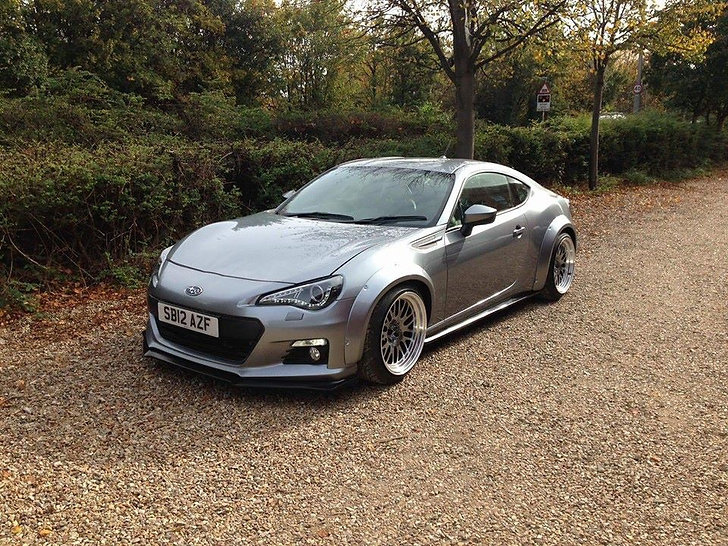 Kit Extension Élargisseur Ailes Avant et Arrière Pour SUBARU BRZ