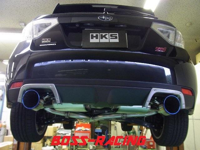 HKS SUPER TURBO MUFFLER Ligne Échappement SUBARU IMPREZA STI 2008-2010