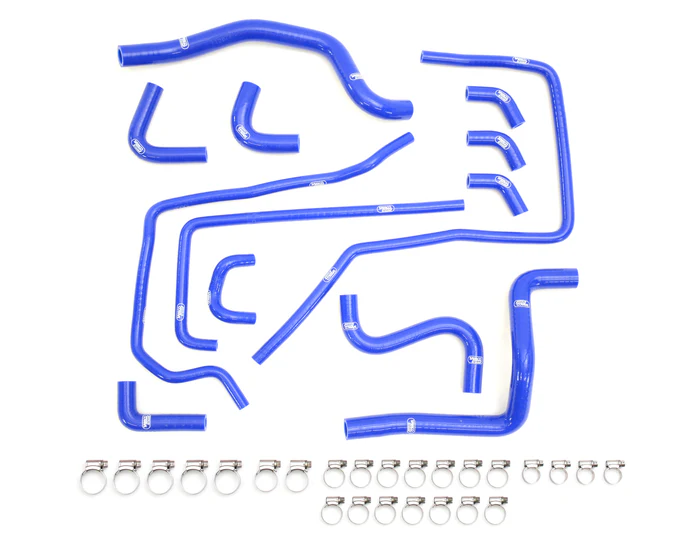 SAMCO Kit 12 Durites En Silicone Renforcé Et 24 Colliers Pour Eau SUBARU IMPREZA WRX et STI 2001-2002