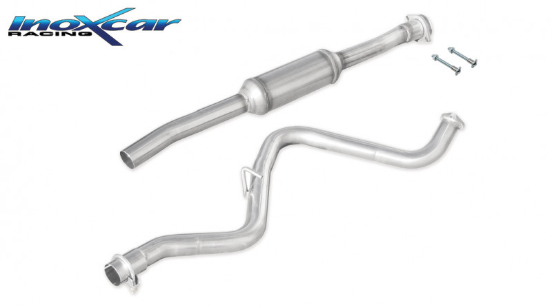 INOXCAR INTERMEDIAIRE DECATALYSEUR AVEC SILENCIEUX POUR SUBARU IMPREZA 2.0D BOXER DIESEL 2009-2011
