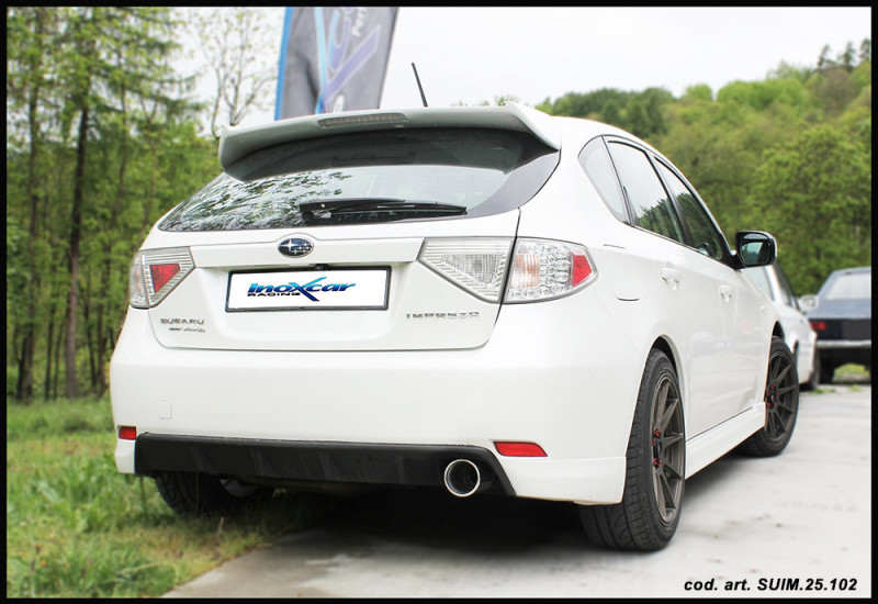 INOXCAR SILENCIEUX SPORT POUR SUBARU IMPREZA 2.0D BOXER DIESEL 2008-2011