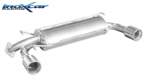 INOXCAR Silencieux Arrière Sport En Acier Inoxydable Pour SUBARU IMPREZA STI 2008-2010