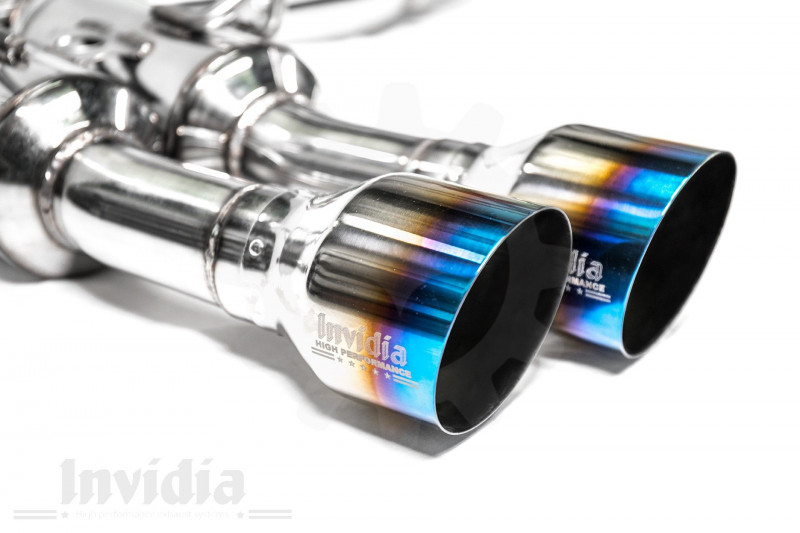 INVIDIA GEMINI R400 Sortie en Titane CAT-BACK LIGNE ÉCHAPPEMENT SUBARU IMPREZA STI 2011-2019
