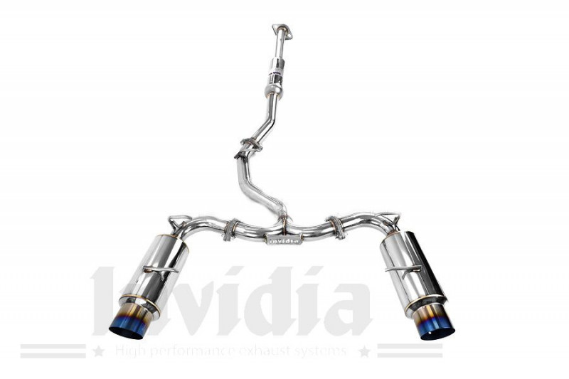 INVIDIA GT300 CATBACK LIGNE ÉCHAPPEMENT BRZ Et GT86