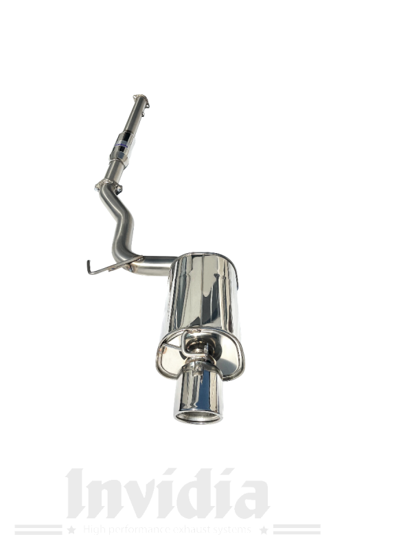 INVIDIA Q300 Cat-Back Ligne Échappement Inox 76mm MITSUBISHI LANCER EVOLUTION 7-9