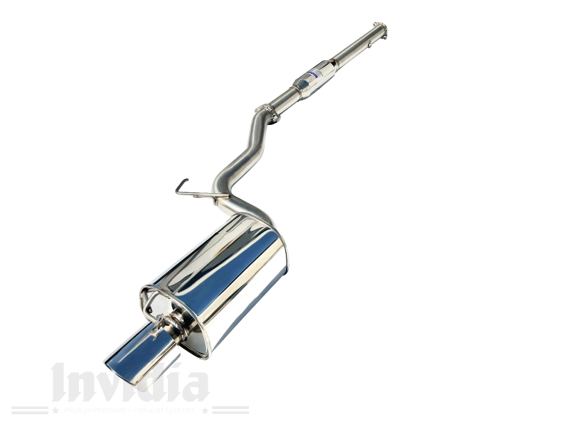 INVIDIA Q300 Cat-Back Ligne Échappement Inox 76mm MITSUBISHI LANCER EVOLUTION 7-9