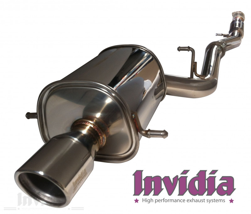 INVIDIA Q300 Ligne Échappement  Inox SUBARU IMPREZA WRX Et STI 2001-2007