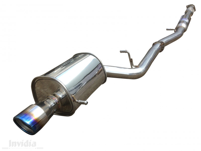 INVIDIA Q300 Ligne Échappement Sortie Titane SUBARU IMPREZA WRX Et STI 2001-2007