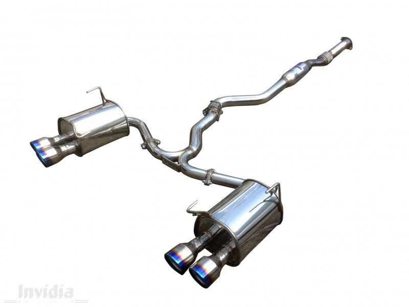 INVIDIA Q300 Titane CAT-BACK LIGNE ÉCHAPPEMENT SUBARU IMPREZA STI 2011-2019