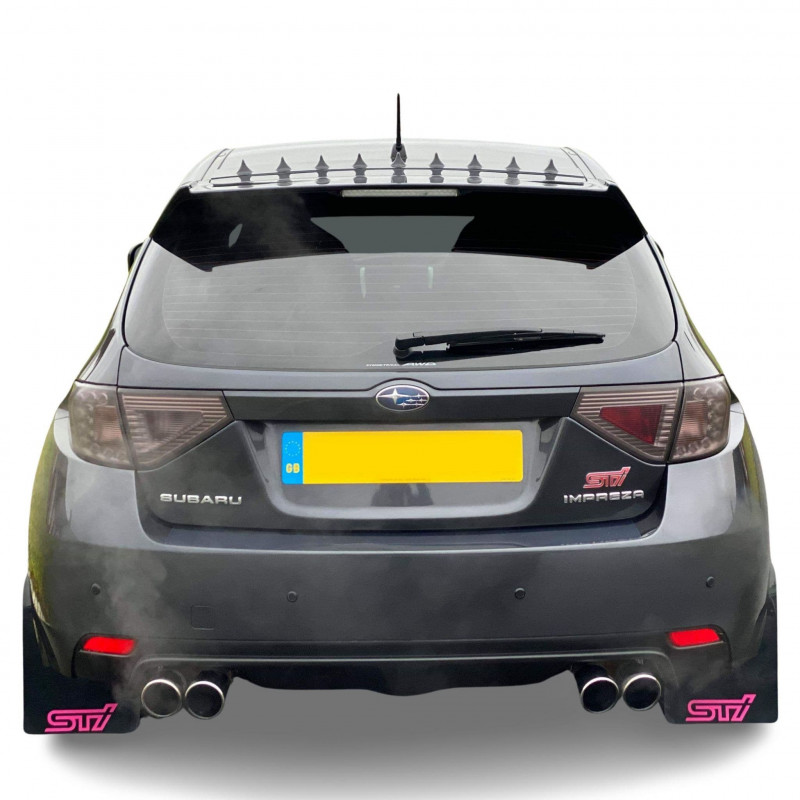 Kit Bavette De Protection Type Rallye Pour les SUBARU IMPREZA WRX et STI 2008-2014