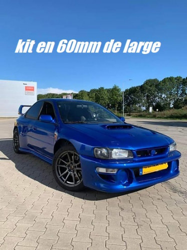 Kit Carrosserie Fibre Rajout Type 22B Pour SUBARU IMPREZA GT 1993-2000 Berline 4 Portes
