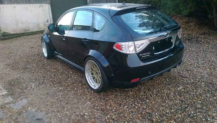 Kit Extension Élargisseur 60mm Ailes SUBARU IMPREZA WRX et 2.0D 2008-2010