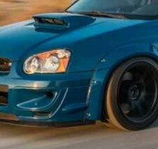 Kit Extension Élargisseur Ailes Avant et Arrière En 60mm Pour SUBARU IMPREZA WRX Et STI 2003-2005