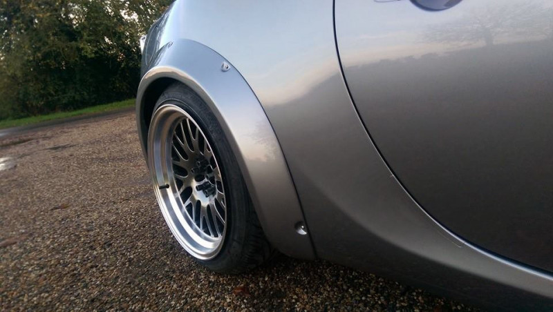 Kit Extension Élargisseur Ailes Avant et Arrière Pour SUBARU BRZ
