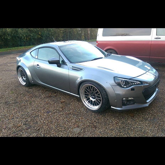 Kit Extension Élargisseur Ailes Avant et Arrière Pour SUBARU BRZ