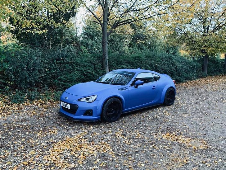Kit Extension Élargisseur Ailes Avant et Arrière Pour SUBARU BRZ