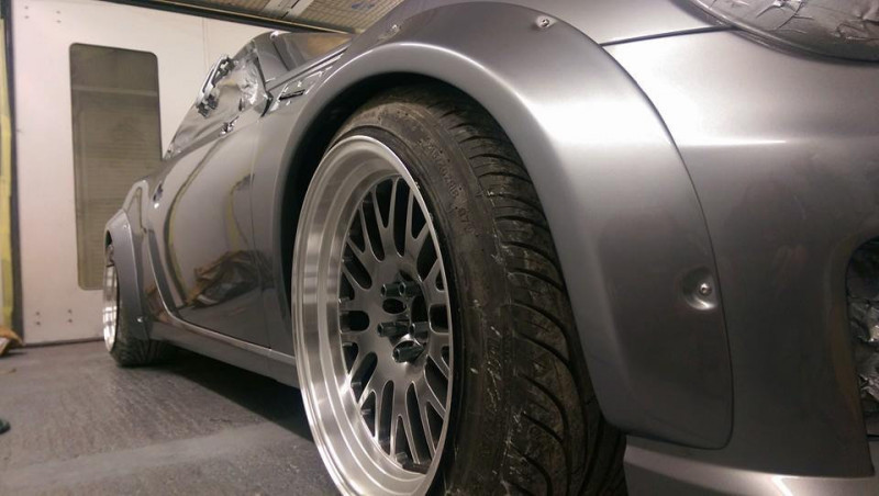 Kit Extension Élargisseur Ailes Avant et Arrière Pour SUBARU BRZ