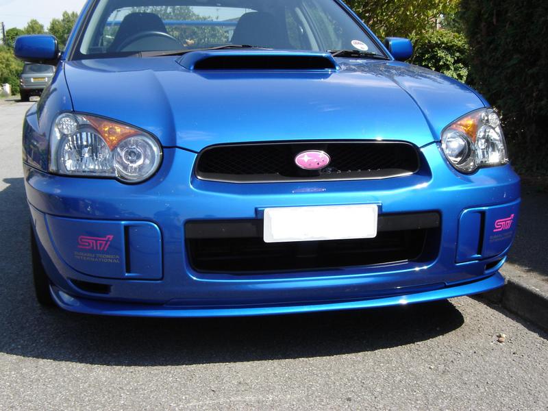 Lame Rajout Pare Choc Avant SUBARU IMPREZA WRX 2003-2005