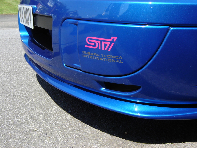 Lame Rajout Pare Choc Avant SUBARU IMPREZA WRX 2003-2005