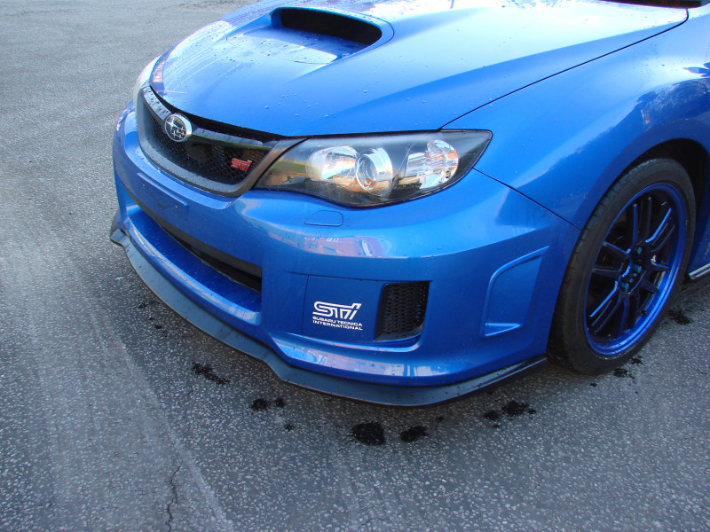 Lame Rajout Pare Choc Avant SUBARU IMPREZA STI 2011-2014