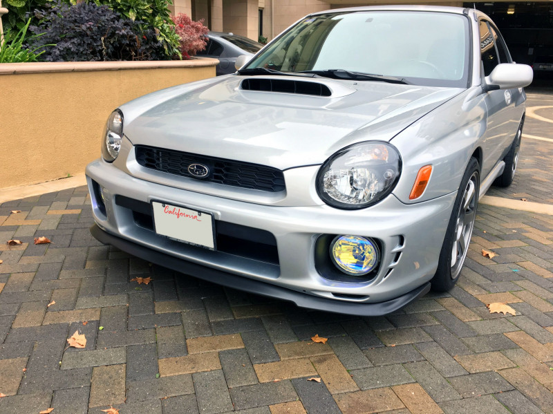 Lame Rajout Pare De Choc Avant SUBARU IMPREZA WRX et STI 2001-2002
