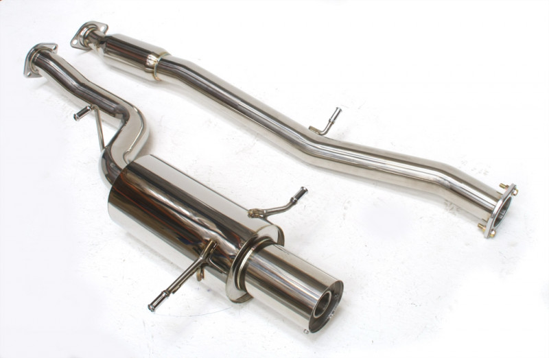 M2 MOTORSPORT Cat-Back Échappement Intermédiaire Et Silencieux En Inox SUBARU IMPREZA GT 1993-2000