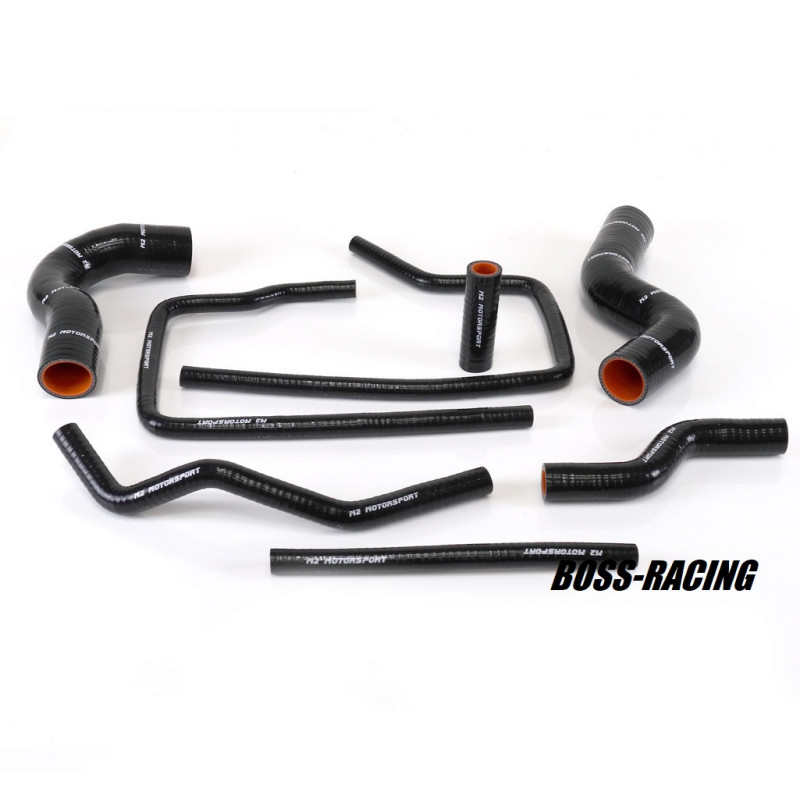 M2 MOTORSPORT Kit 8 Durites En Silicone Renforcé Pour Eau SUBARU IMPREZA GT 1997-2000