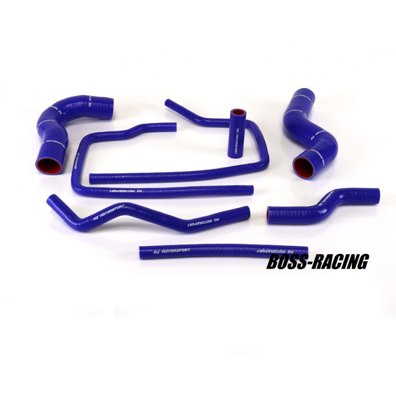 M2 MOTORSPORT Kit 8 Durites En Silicone Renforcé Pour Eau SUBARU IMPREZA GT 1997-2000